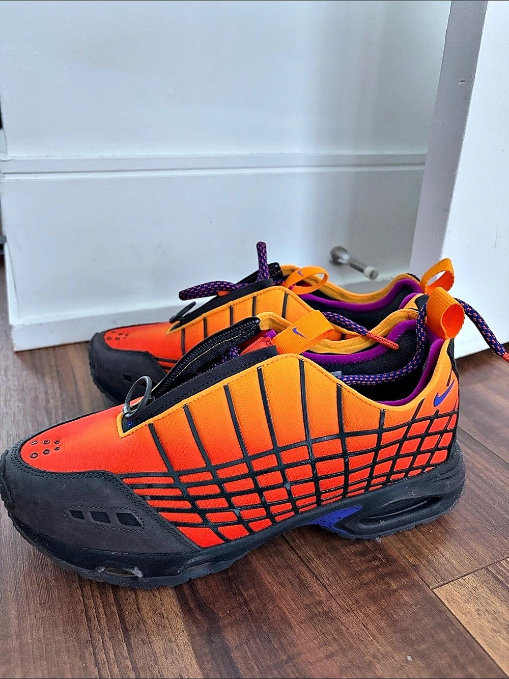 Nike Air Max SNDR Safety Orange & Black Sneakers